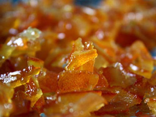Апельсиновые цукаты (быстрого приготовления)